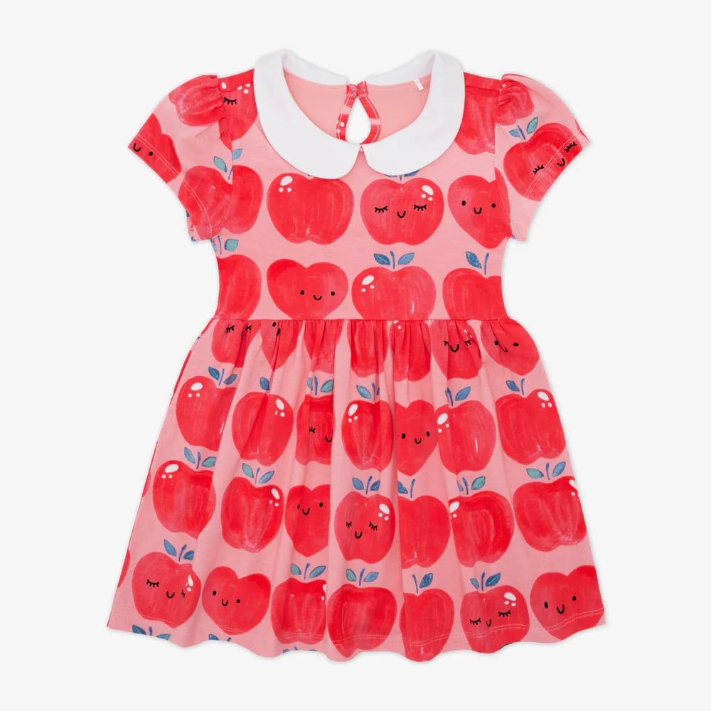Little Sleepies Sweet Orchard Collar Skater Dress