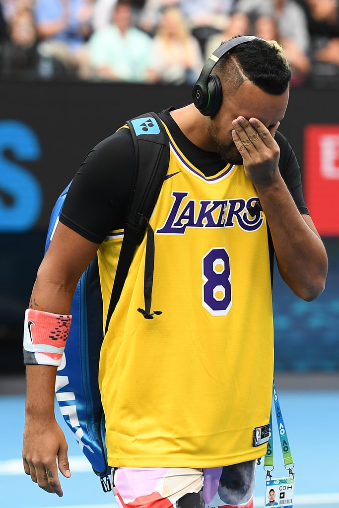 Tennis Players Honor Kobe Bryant at the Australian Open