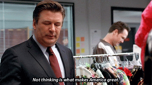 He won't overthink anything.