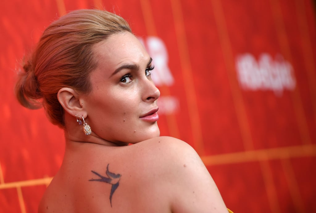 Rumer Willis's Bird Back Tattoo