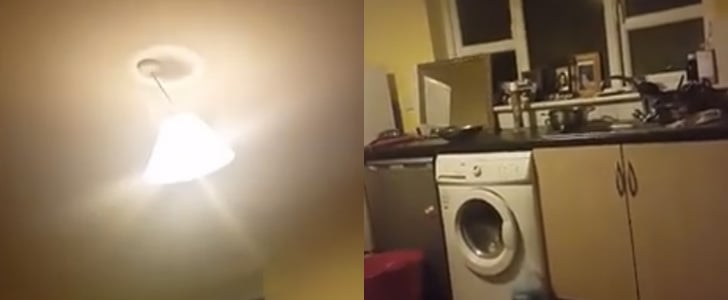 Video of Ghost Trashing Kitchen in Ireland