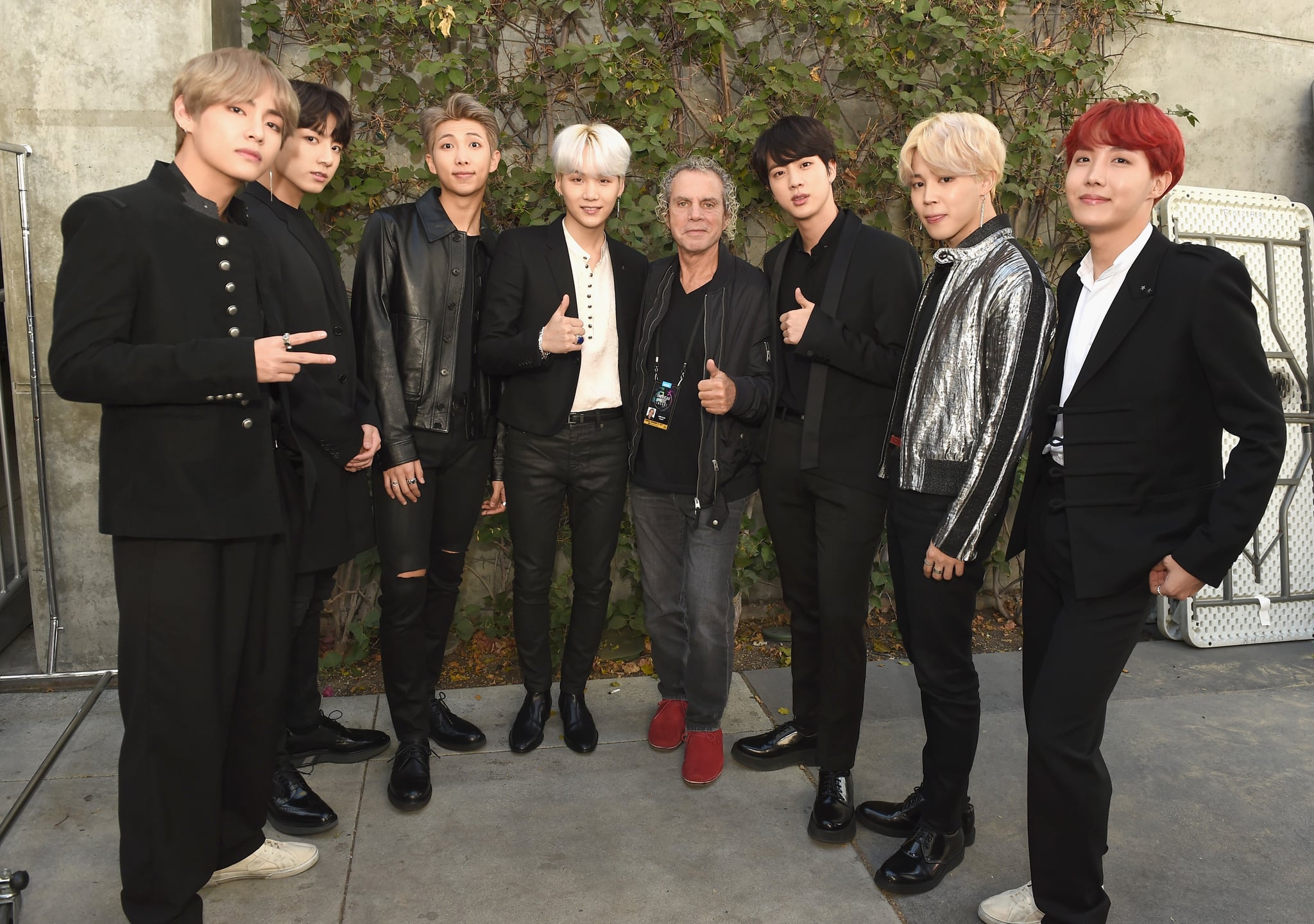 Bts At The American Music Awards 17 Popsugar Celebrity