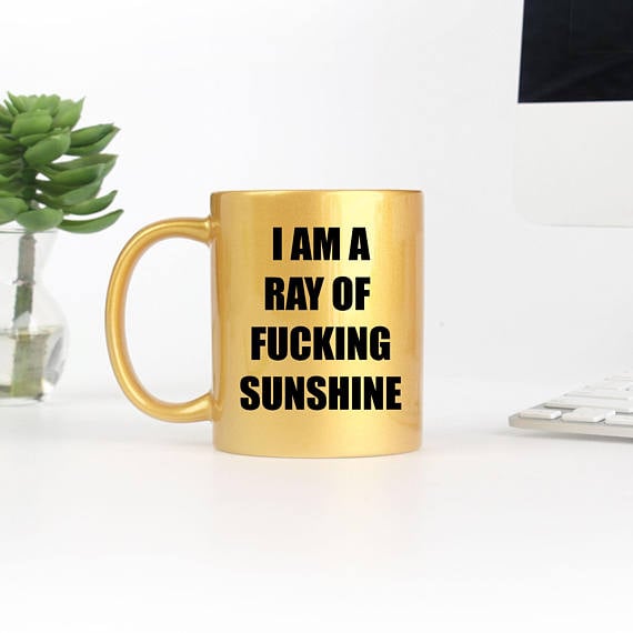 "Ray of F*cking Sunshine" Mug