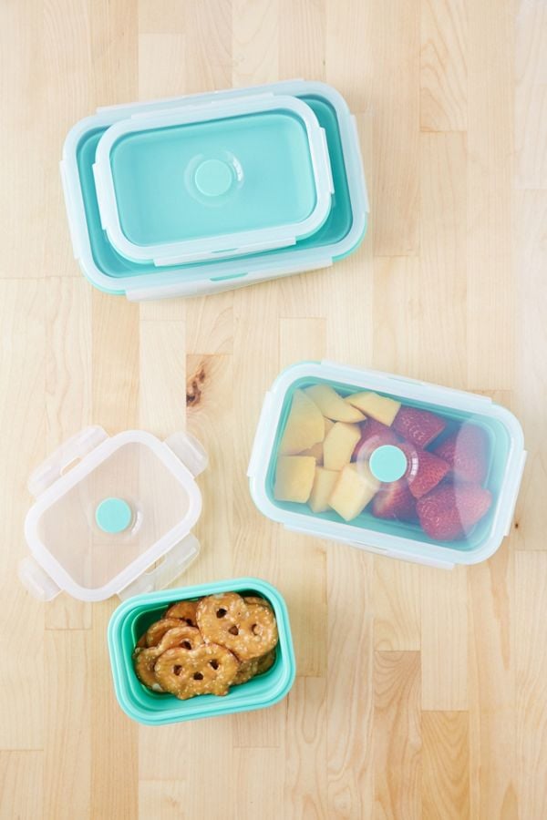 Silicone Collapsible Food Container Set