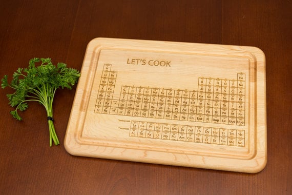 Periodic Table Cutting Board