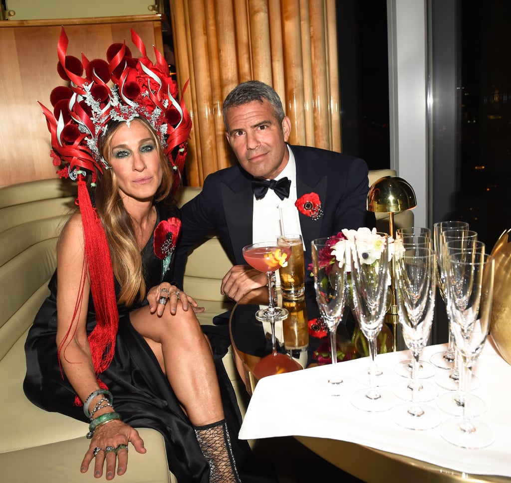 Sarah Jessica Parker and Andy Cohen