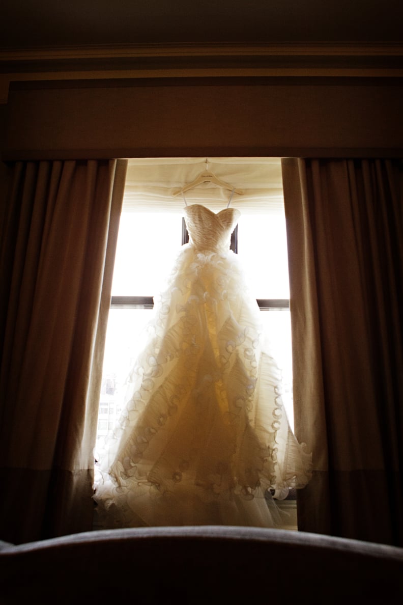 Please check out my wedding gown story below. Warning: it gets a tad sappy in places . . .
