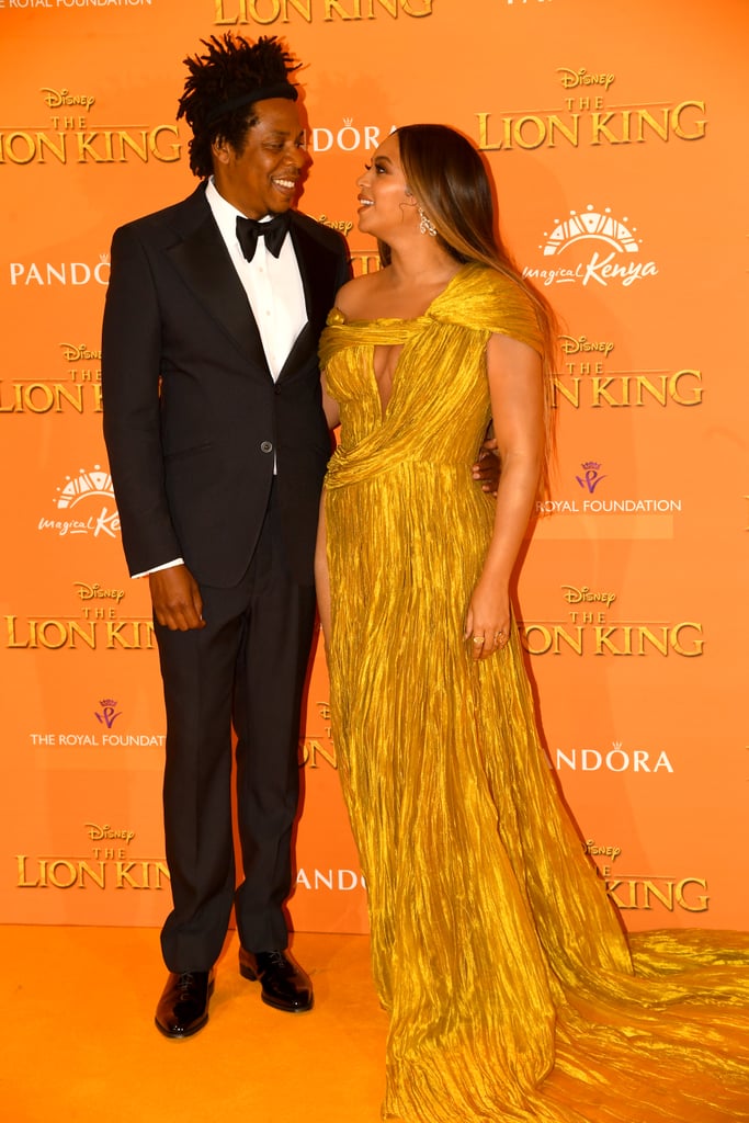 JAY-Z and Beyoncé at The Lion King Premiere