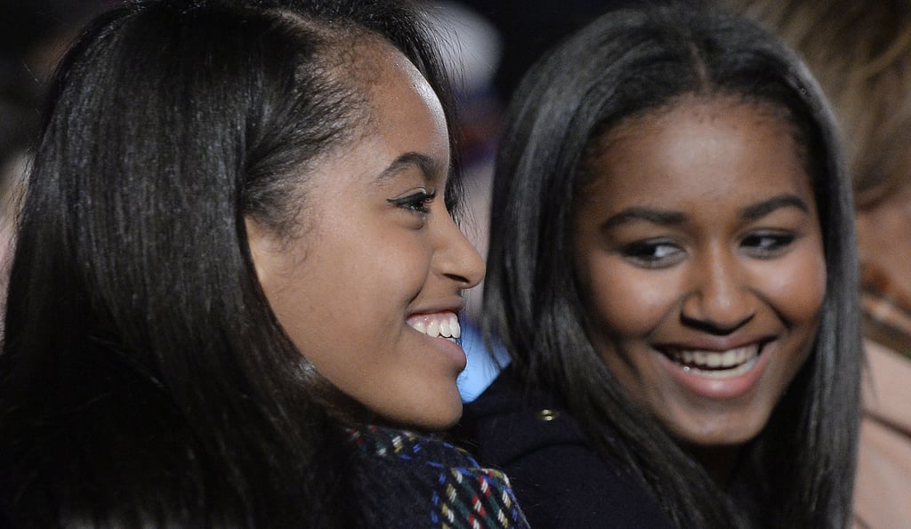 Malia and Sasha Obama