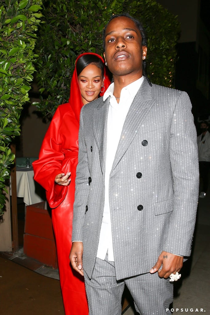 Rihanna, A$AP Rocky Grab Romantic Dinner in Santa Monica