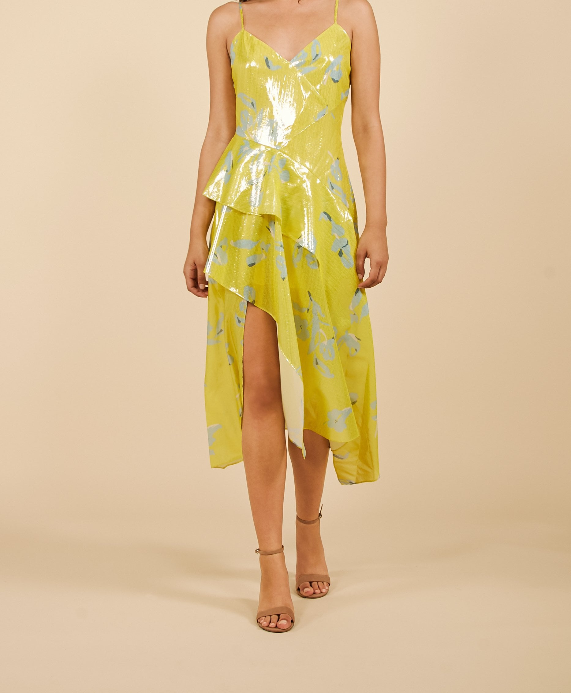 Tanya taylor yellow dress clearance