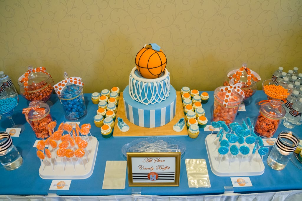 Basketball-Themed Baby Shower Ideas