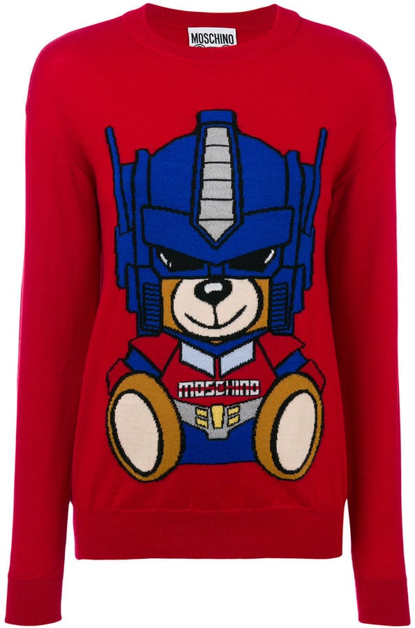 Moschino Transformer Bear Knit Sweater