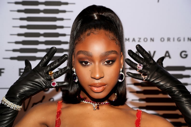 LOS ANGELES, CALIFORNIA - OCTOBER 02: (EDITORS NOTE: This image has been retouched) In this image released on October 2, Normani attends Rihanna's Savage X Fenty Show Vol. 2 presented by Amazon Prime Video at the Los Angeles Convention Center in Los Angel