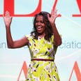 Michelle Obama's Kiwi Summer Dress Will Have You Hyped Up Beyond Belief