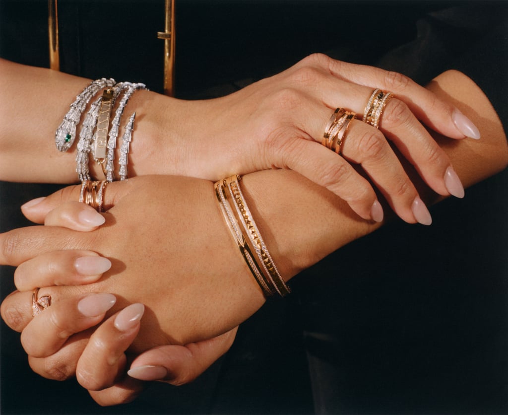 Vanessa and Natalia Bryant in Bulgari Mother's Day Campaign