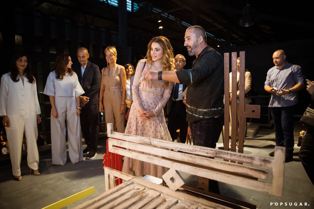 Queen Rania's Valentino Dress at Amman Design Week 2016