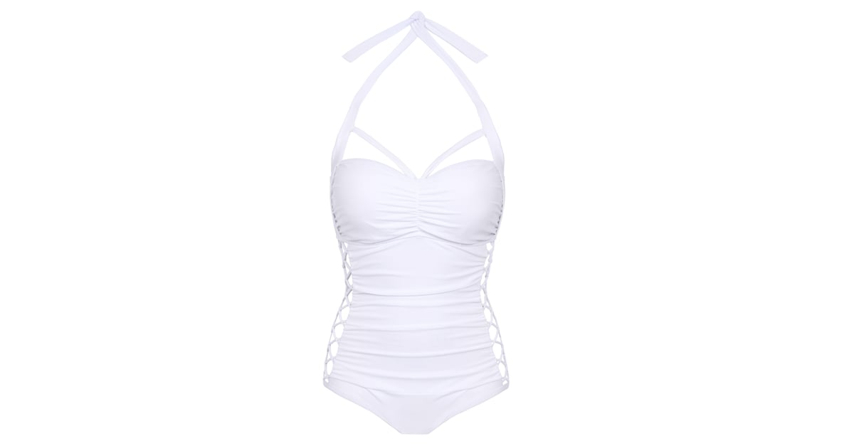 Swimsuits For All Boss White Underwire Swimsuit | Ashley Graham New ...