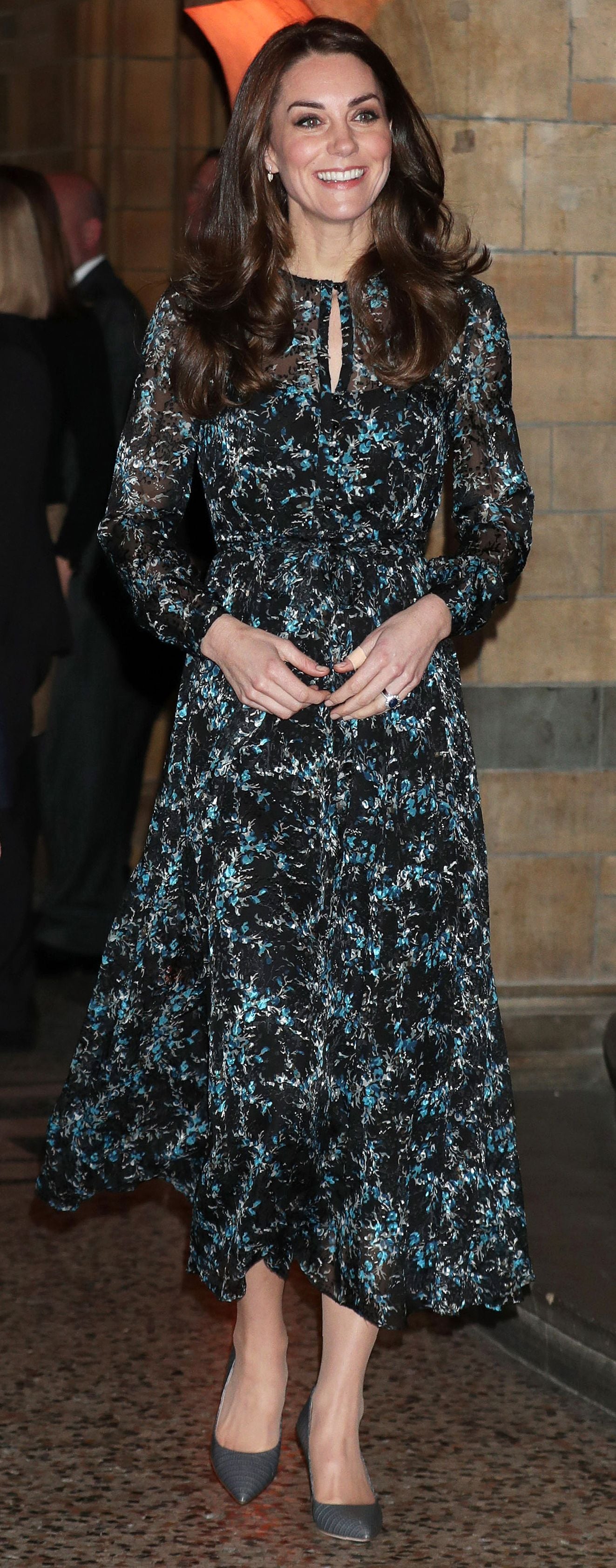 winter kate silk dress Winter Kate Black Silk Floral Maxi Dress Taille Unique US
