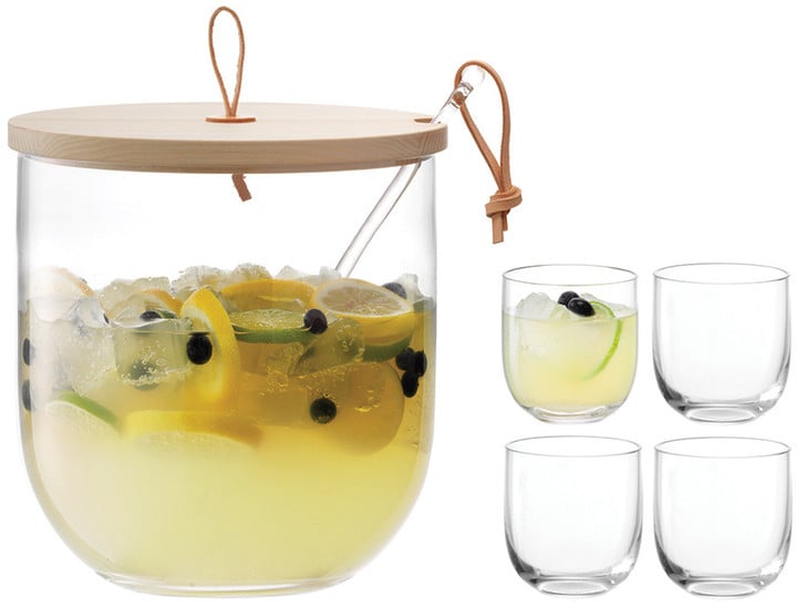 LSA International Ivalo Punch Bowl Set & Ash Lid