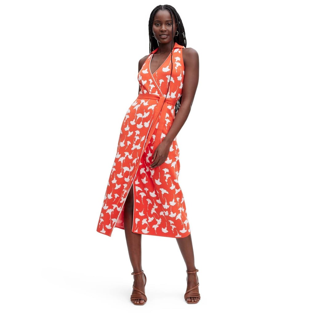 DVF for Target Collared Midi Wrap Dress
