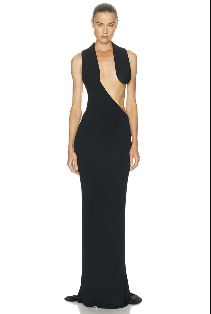 Tom Ford Asymmetric Backless Evening Dress