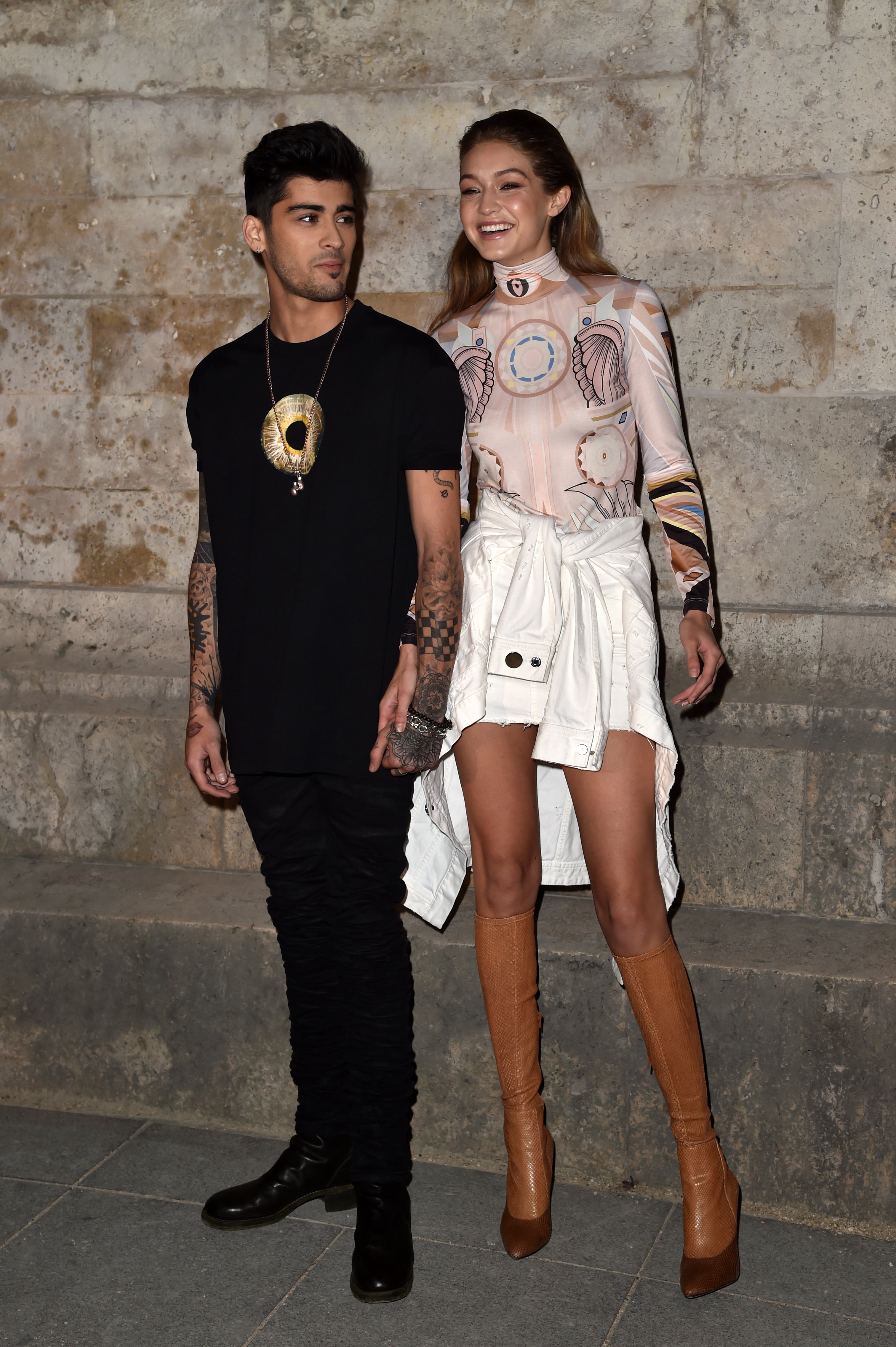 Zayn Malik Attends Men's Fashion Shows in Paris