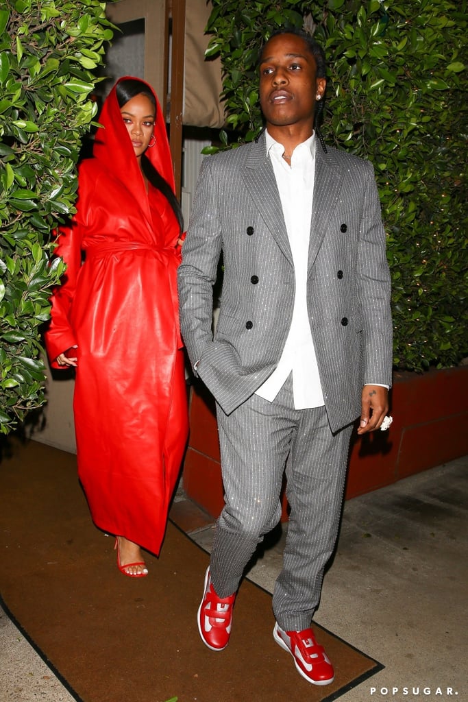 Rihanna, A$AP Rocky Grab Romantic Dinner in Santa Monica