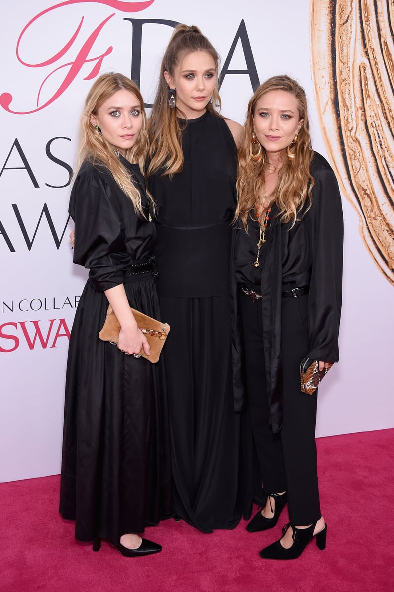 On the Red Carpet, Elizabeth Likes to Match Her Sisters