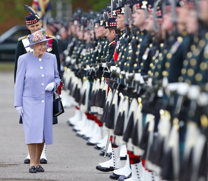 Most: When She Inspected Her Troops | Queen Elizabeth II Royal Moments ...