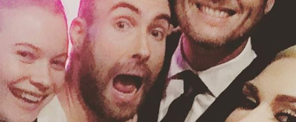 Gwen Stefani and Blake Shelton Selfie With Adam Levine