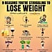 Reasons You're Struggling to Lose Weight
