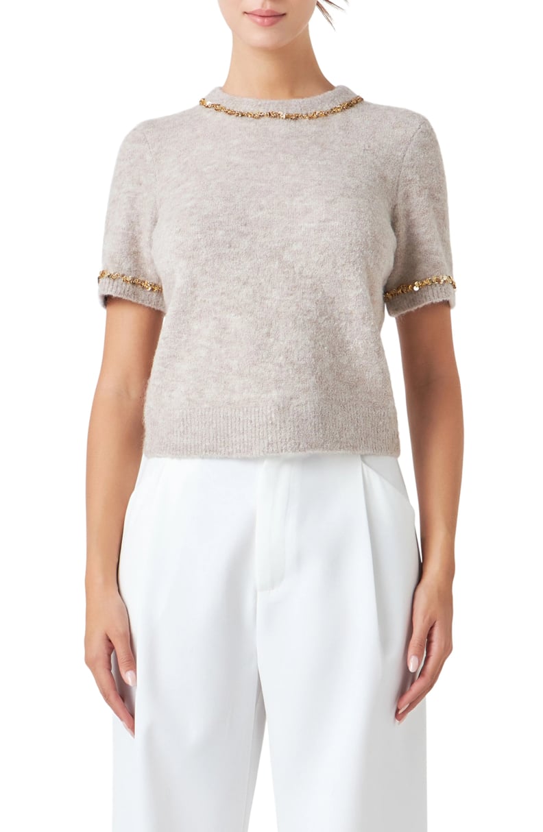 Best Sequin-Embellished Sweater