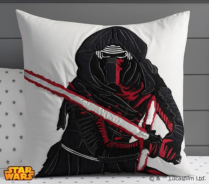 Star Wars Kylo Ren & Rey Print Home Throw Pillow