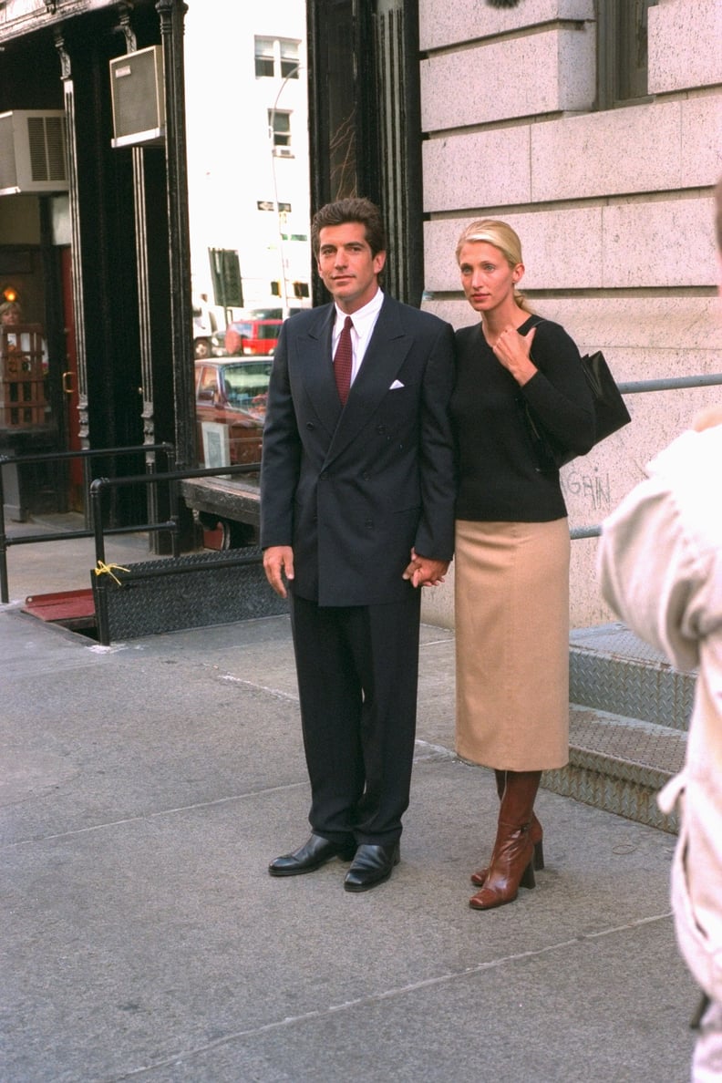 Carolyn Bessette-Kennedy Wore a Similar Ensemble Back in 1996