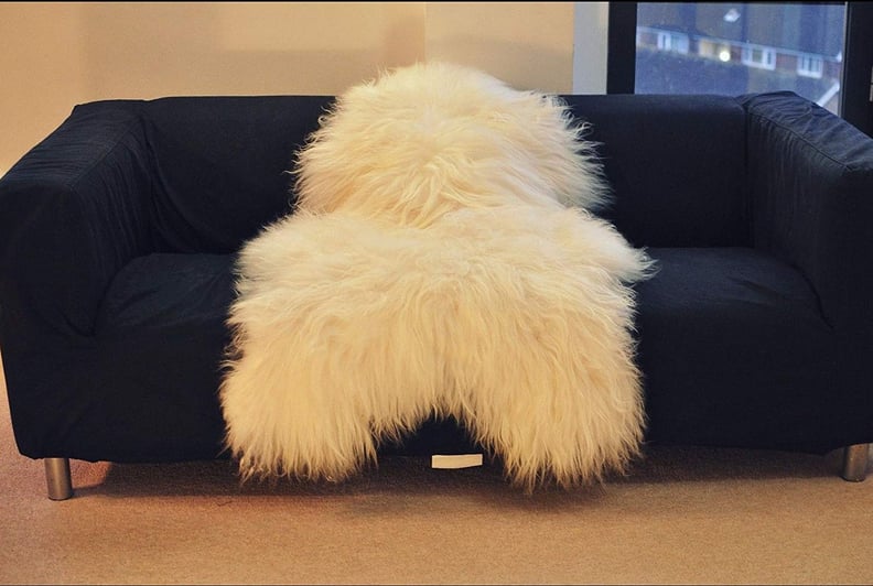 World of Leather Biggest  Soft and Silky  Icelandic Sheepskin Rug