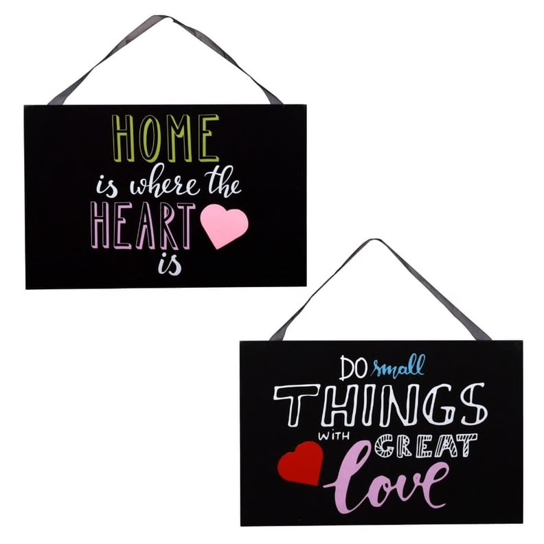 Hanging Love Inspired Wall Signs