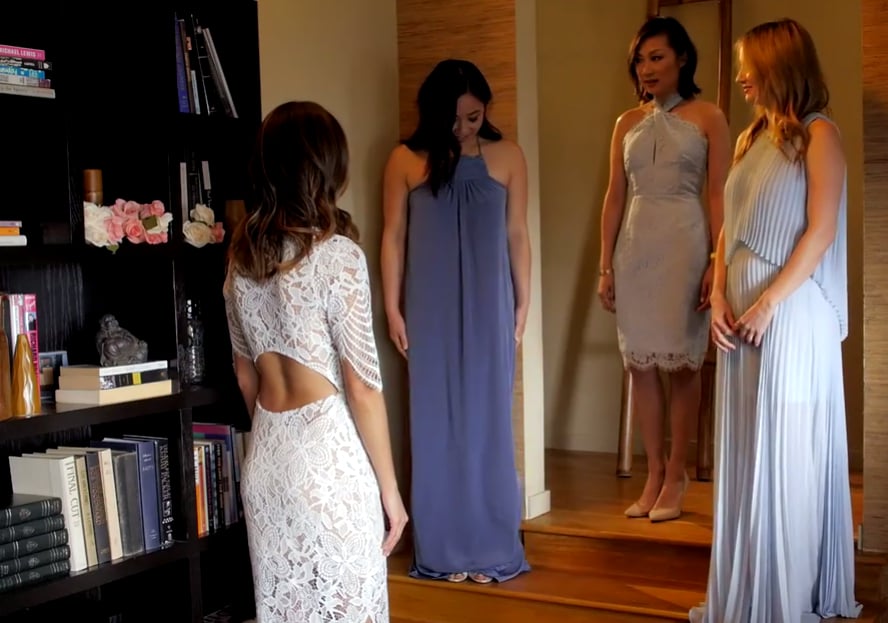 Jamie Chung Bridesmaid Dresses