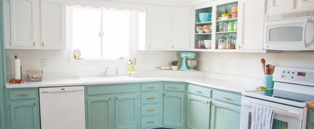 With Just $250, 1 Woman Completely Transformed Her Drab Kitchen