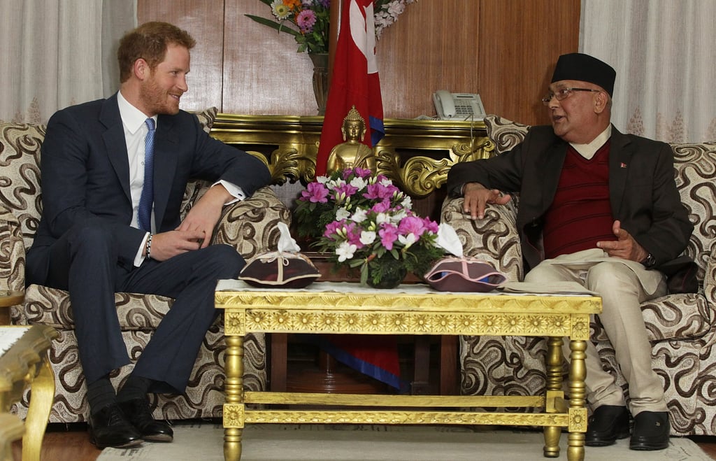 Prince Harry Visits Nepal March 2016