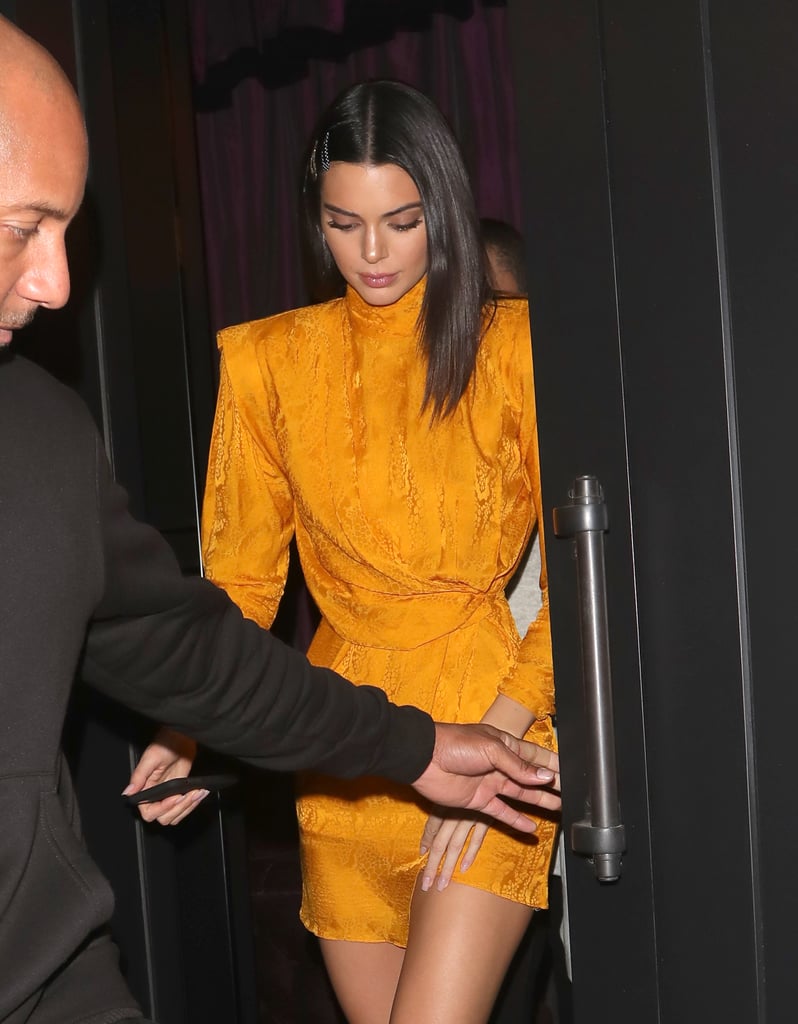 Kendall Jenner's PVC Sandals November 2018