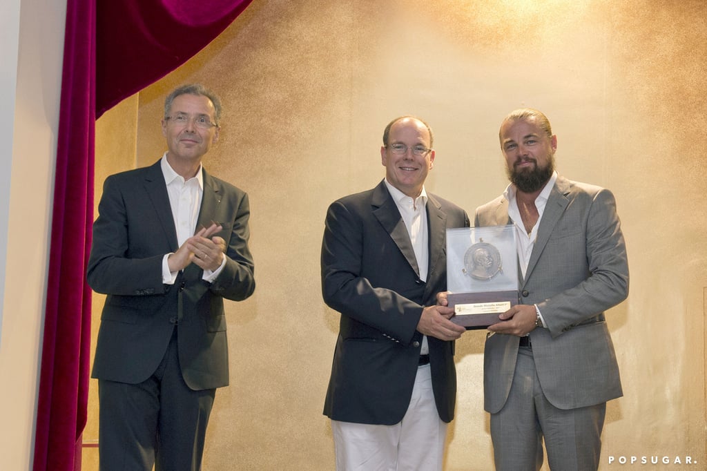 Leonardo DiCaprio Receives Monaco Medal of Mediation 2015
