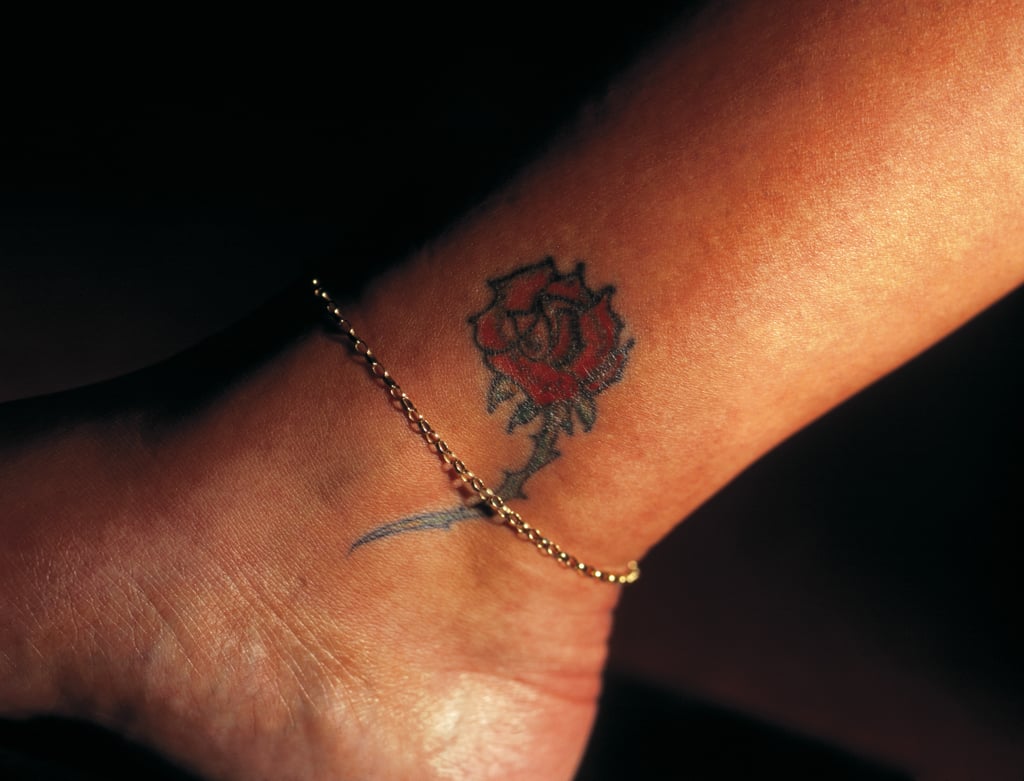 Ankle Rose Tattoos for Men - wide 8