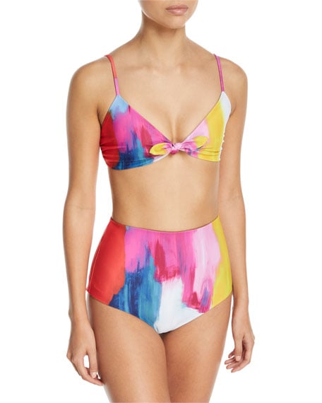 Mara Hoffman Carla Tie-Front Bikini