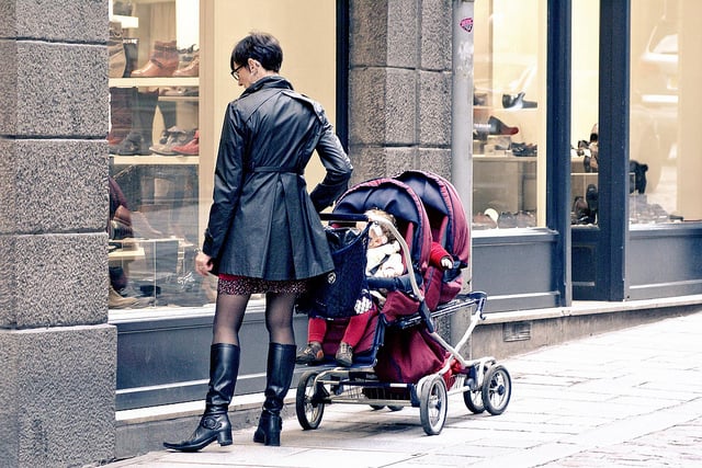 Hold the Door For Her Stroller