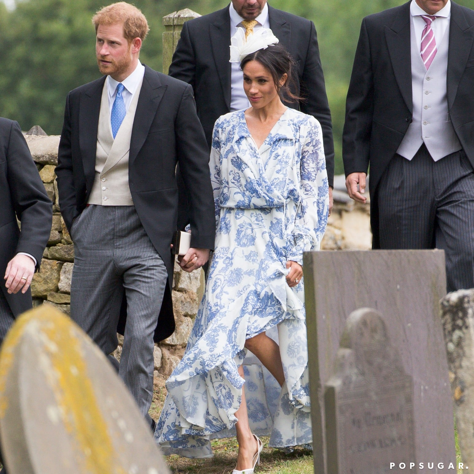 meghan markle oscar de la renta dress