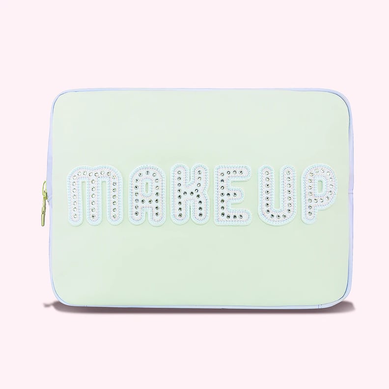 For Cosmetics: Makeup Pastel Nylon Large Pouch