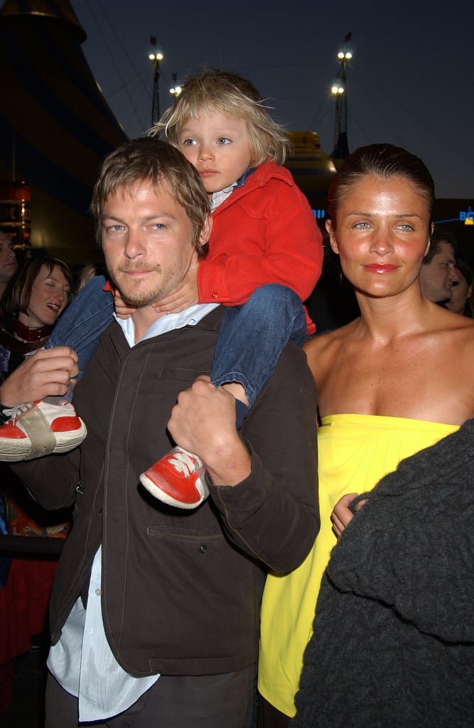 Norman Reedus and His Son Pictures