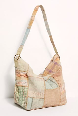 Free People Vienna Upcycled Patchwork Tote