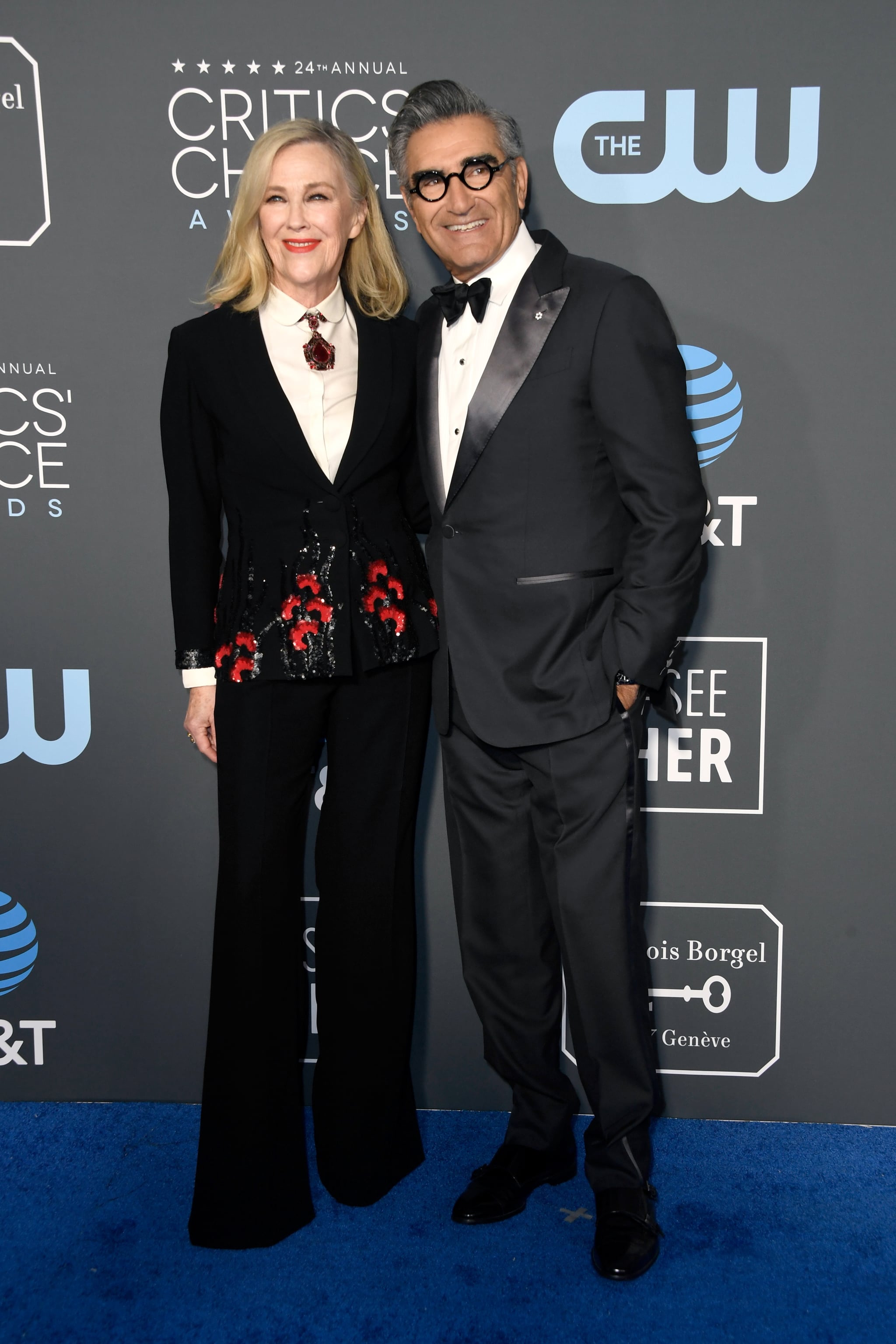 Schitt S Creek Cast At The 2019 Critics Choice Awards
